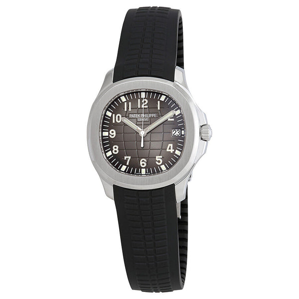 Patek Philippe Aquanaut Automatic Black Dial Stainless Steel Men's Watch #5167A-001 - Watches of America