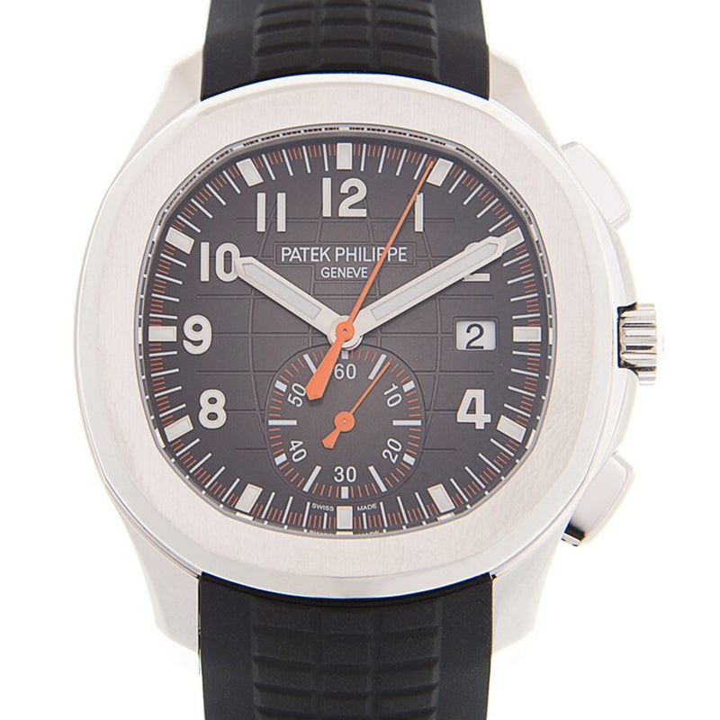 Patek Philippe Aquanaut Black Dial Automatic Men's Chronograph Watch #5968A-001 - Watches of America