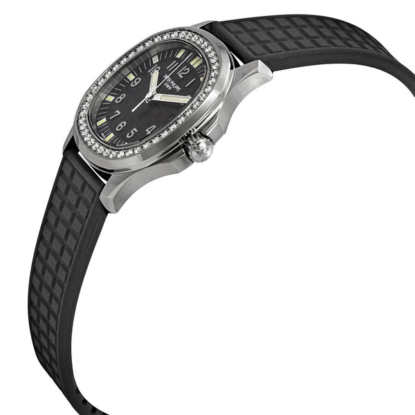 Patek Philippe Aquanaut Black Dial Black Rubber Ladies Watch #5067A-001 - Watches of America #2