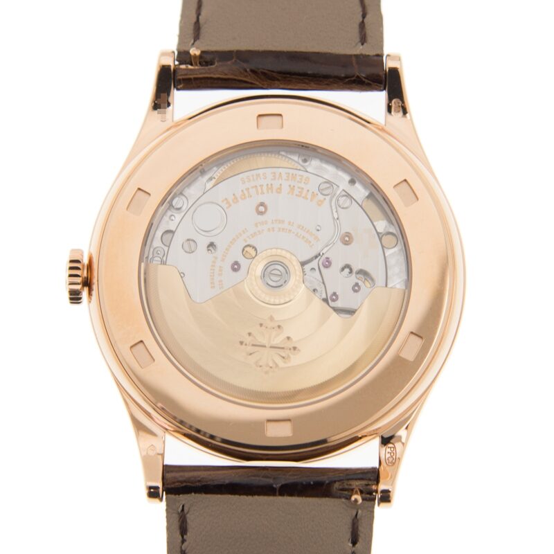Patek Philippe Calatrava 18k Rose Gold Men's Watch #5296R-001 - Watches of America #3