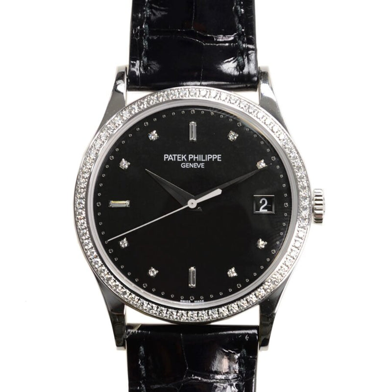 Patek philippe discount black diamond watch