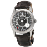Patek Philippe Calatrava Automatic Grey Dial 18kt White Gold Men's Watch #6000G-010 - Watches of America