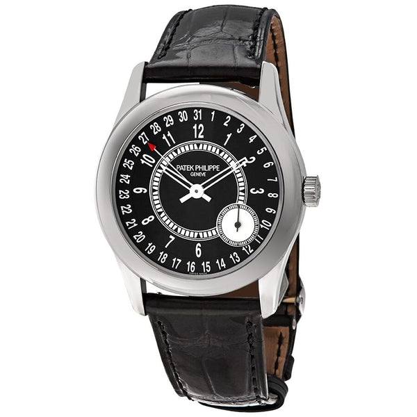 Patek Philippe Calatrava Automatic Men's 18kt White Gold Watch #6006G-001 - Watches of America