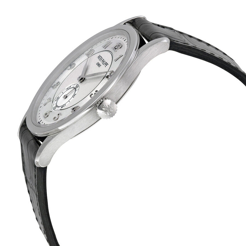 Patek Philippe Calatrava Automatic Silver Grey Dial Platinum Men's Watch #5196P-001 - Watches of America #2