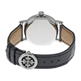 Patek Philippe Calatrava Automatic White Dial Black Leather Men's Watch #5153G-010 - Watches of America #3