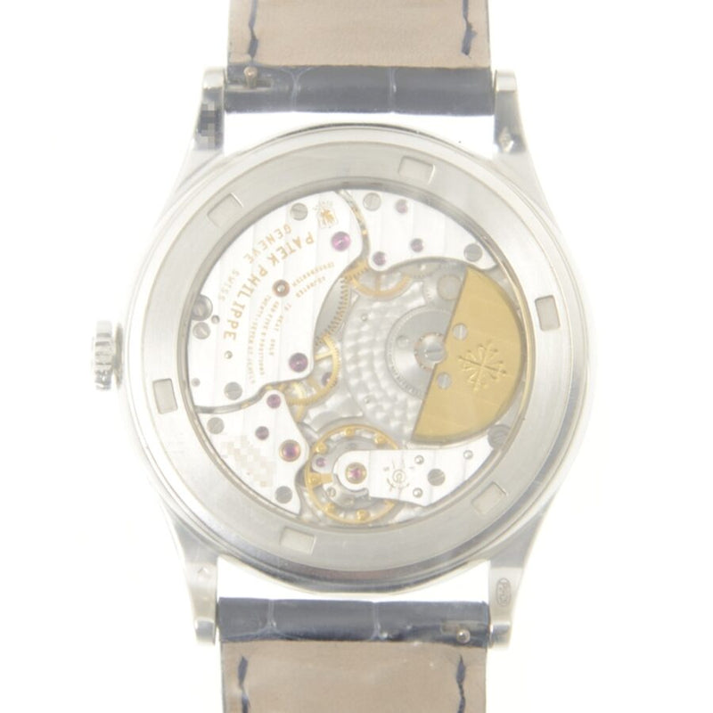 Patek Philippe Calatrava Automatic White Dial Watch #5077P-054 - Watches of America #4