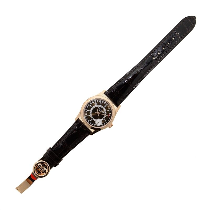 Patek Philippe Calatrava Brown Dial 18K Rose Gold Men's Watch #6000R-001 - Watches of America #2