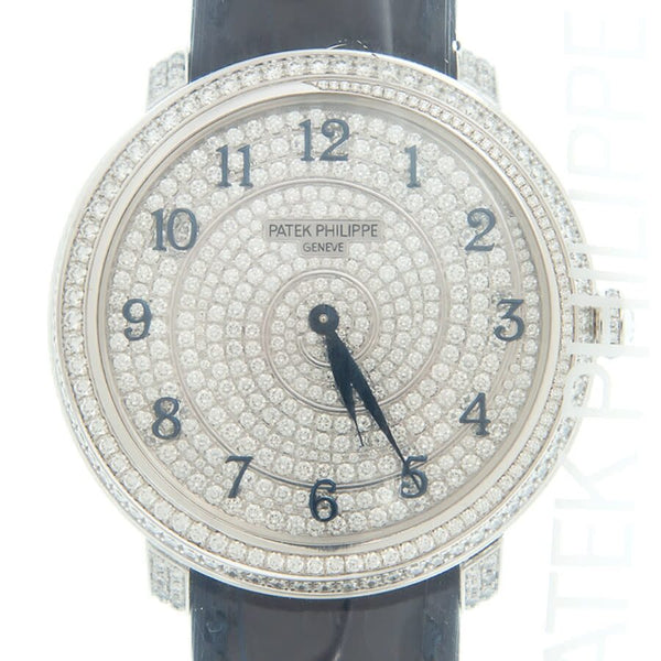 Patek Philippe Calatrava Diamond Ribbon Joaillerie Ladies Watch #4978-400G-001 - Watches of America