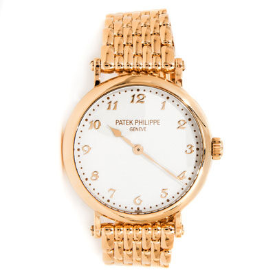 Patek Philippe Calatrava Ladies 18K Rose Gold Watch #7200/1R-001 - Watches of America