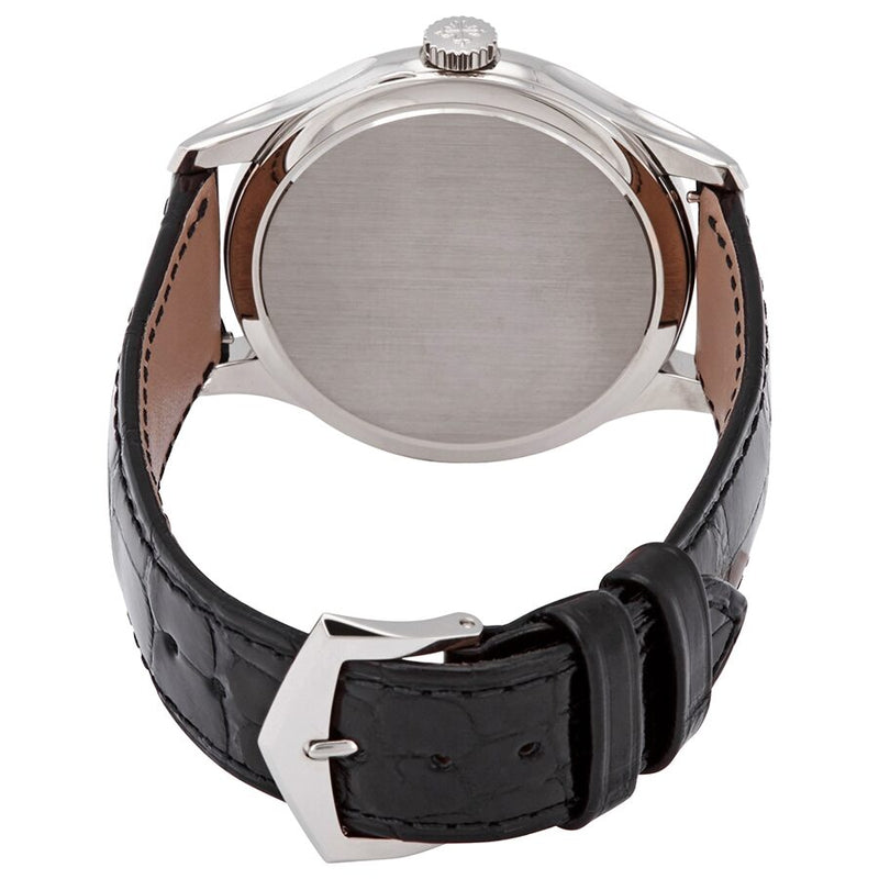 Patek Philippe Calatrava Mechanical Ivory Dial 18kt White Gold Men's Watch #5227G-001 - Watches of America #3