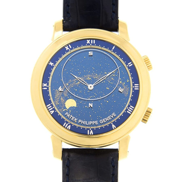 Patek Philippe Celestial Automatic Blue Dial Men's Watch #5102J-001 - Watches of America