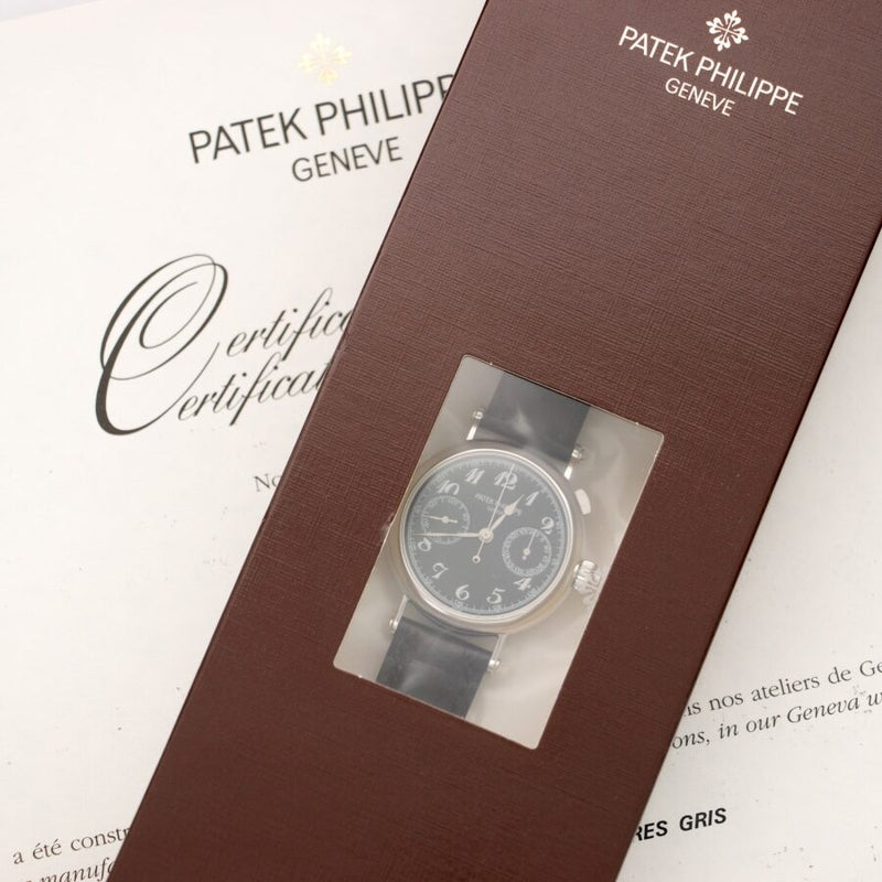 Patek Philippe Chronograph Chronograph Black Dial Men's Watch #5959P-011 - Watches of America #2