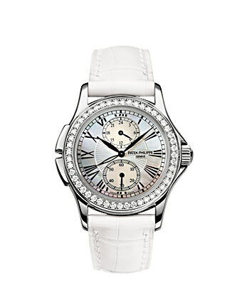 Patek Philippe Complicated Calatrava Travel Time Ladies Watch #4934G - Watches of America