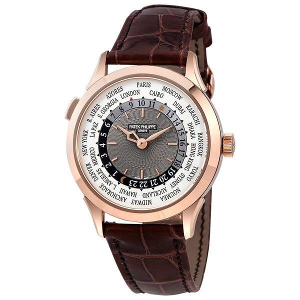 Patek Philippe Complications Automatic World Time 18kt Rose Gold Men's Watch 5230R#5230R-001 - Watches of America