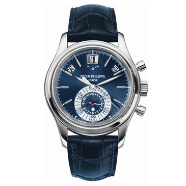 Patek Philippe Complications Blue Dial Automatic Men's Watch #5960P-015 - Watches of America