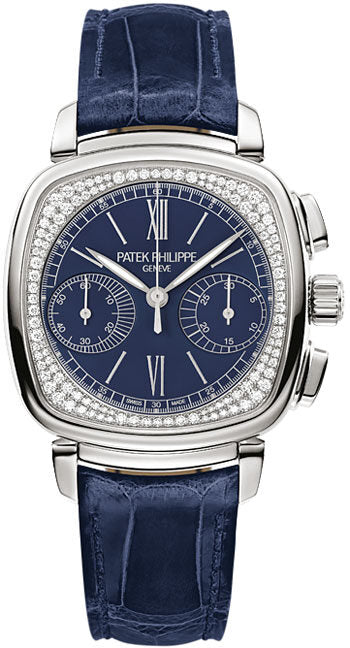 Patek Philippe Complications Chronograph Ladies Watch #7071G-011 - Watches of America
