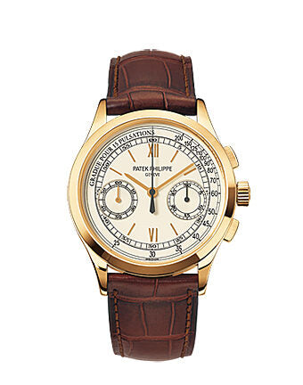 Patek Philippe Complications Chronograph Opaline White Dial Men's Watch #5170J-001 - Watches of America