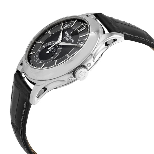 Patek Philippe Complications Mechanical Black and Grey Dial Men's Watch #5205G-010 - Watches of America #2
