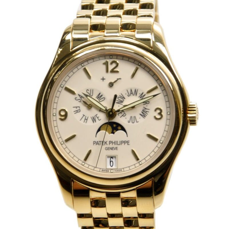 Patek Philippe Complications Mechanical Ivory Dial Men's Watch #5146/1J-001 - Watches of America