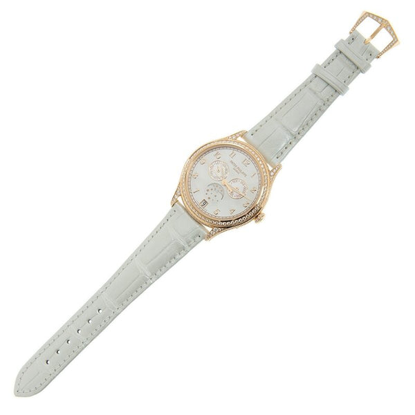 Patek Philippe Complications White Balinese Mother Of Pearl Dial Automatic Ladies Watch #4948R-001 - Watches of America #2