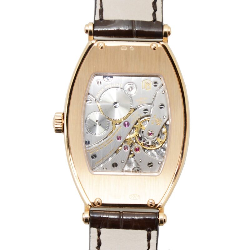 Patek Philippe Gondolo Silver Brown Dial 18kt Rose Gold Brown