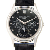 Patek Philippe Grand Complications Black Diamond Dial Automatic Men's Watch #5140P-013 - Watches of America