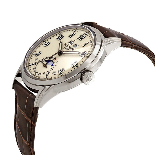 Patek Philippe Grand Complications Lacquered Cream Dial Automatic Men's Perpetual Calendar Watch #5320G-001 - Watches of America #2