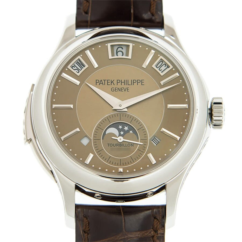 Patek Philippe Grand Complications Perpetual Chronograph Hand Wind Brown Dial Men's Watch #5207P-001 - Watches of America #2