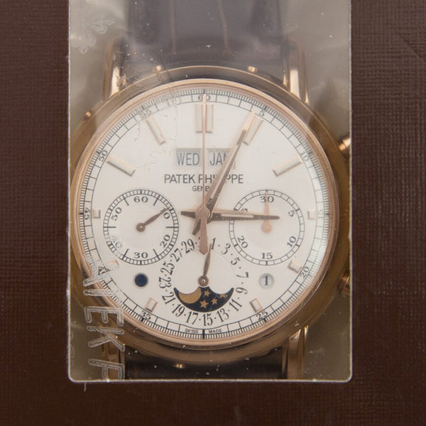 Patek Philippe Grand Complications Perpetual Chronograph Silver Dial Men's Watch #5204R-001 - Watches of America #2