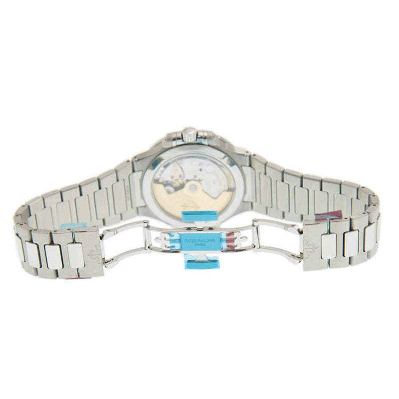 Patek Philippe Nautilus Automatic Blue Opaline Dial Diamond Ladies Watch #7118-1200A-001 - Watches of America #6
