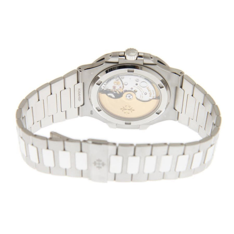 Patek Philippe Nautilus Automatic Platinum Diamond Grey Dial Watch #5711-110P-001 - Watches of America #5
