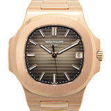 Patek Philippe Nautilus Brown Dial 18K Rose Gold Automatic Men's Watch #5711-1R-001 - Watches of America