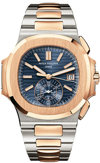 Patek Philippe Nautilus Mechanical Blue Dial Men's Watch #5980/1AR - Watches of America