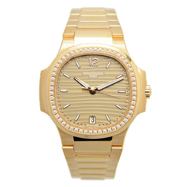 Patek Philippe Nautilus Rose Gold Ladies Watch Ladies #7118-1200R-010 - Watches of America #2