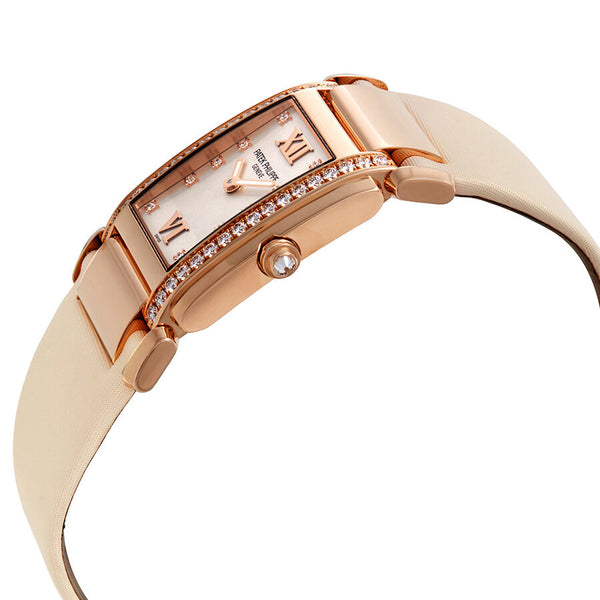 Patek Philippe Twenty 4 18kt Rose Gold Vanilla Strap Diamond Ladies Watch 4920R#4920R-10 - Watches of America #2