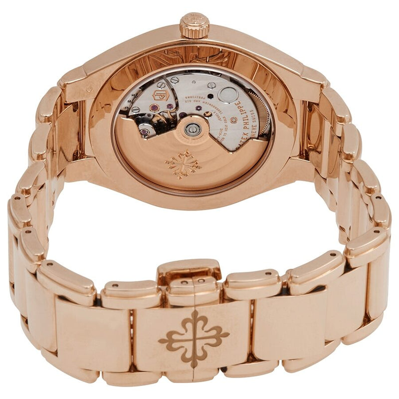Patek Philippe Twenty-4 18kt Rose Gold Automatic Diamond White Dial Ladies Watch #7300-1200R-010 - Watches of America #3