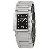 Patek Philippe Twenty-4 Black Dial Steel Diamond Ladies Watch 4910-10A-001#4910/10A-001 - Watches of America