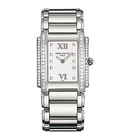 Patek Philippe Twenty~4 Diamond 18kt White Gold Ladies Watch #4910-20G - Watches of America