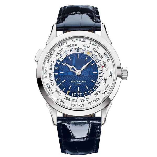 Patek Philippe White Gold World Time NY Edition Watch Ref.#5230G-010 - Watches of America