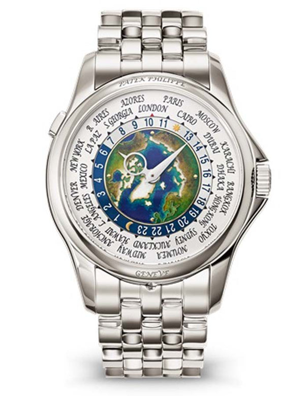 Patek Philippe World Time Automatic Blue Dial Men's Watch 5131/1P
