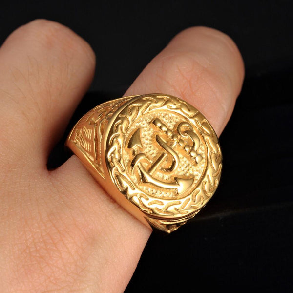 Anillo de oro Big Daddy Pirata