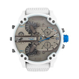 Diesel Mr. Daddy 2.0 Chrono White and Gray Men's Watch #DZ7419 - Watches of America