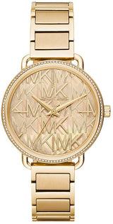 Michael Kors Portia Gold Tone Women's Watch  MK3886 - Watches of America