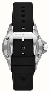 Emporio Armani Automatic Black Silicone Men's Watch AR60062 - Watches of America #3