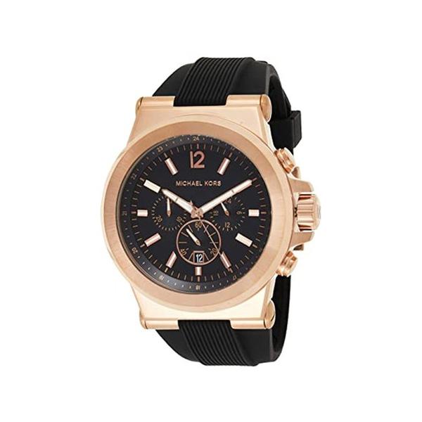 Michael Kors Dylan Reloj cronógrafo con esfera negra para hombre MK8184
