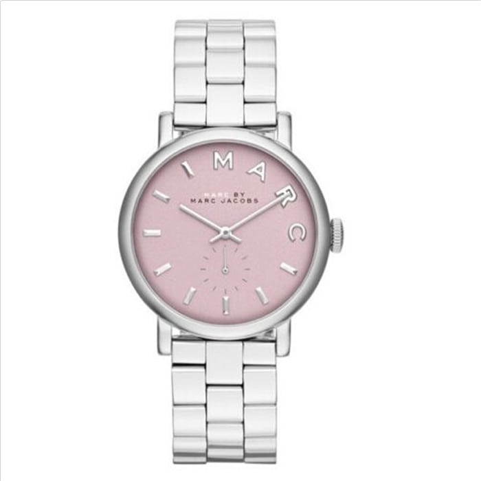 Marc By Marc Jacobs Baker Pink Women's Steel Wrist Watch  MBM3280 - Watches of America