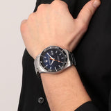 Maserati Silver Sfida Blue Dial  R8853140001 - Watches of America #4