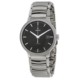 Rado Centrix Automatic Black Dial Stainless Steel Men's Watch #R30939163 - Watches of America