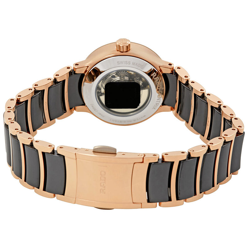 Rado Centrix Automatic Diamond Black Dial Ladies Watch #R30183732 - Watches of America #3