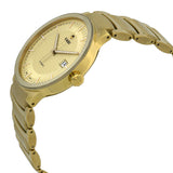 Rado Centrix Automatic Gold Dial Yellow Gold-Plated Men's Watch #R30279253 - Watches of America #2